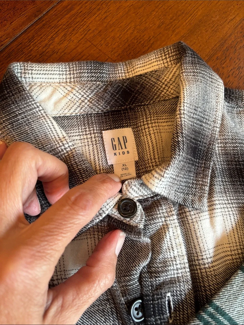 GAP Kids Plaid Button-Up Shirts Duo